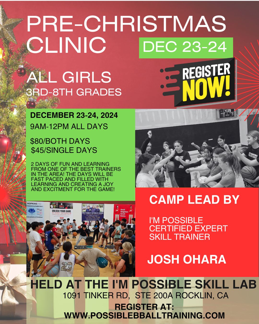 PreChristmas Clinic